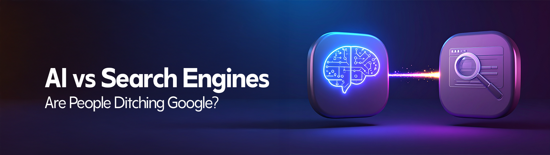 AI vs Search Engines: Are People Ditching Google?